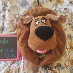 Brown Plush Backpack
